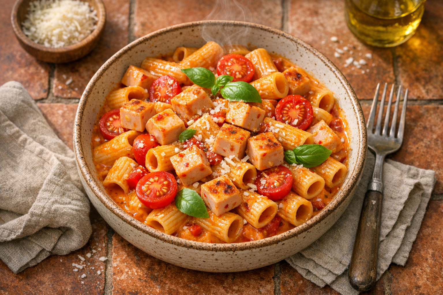 Pute Chili Pasta